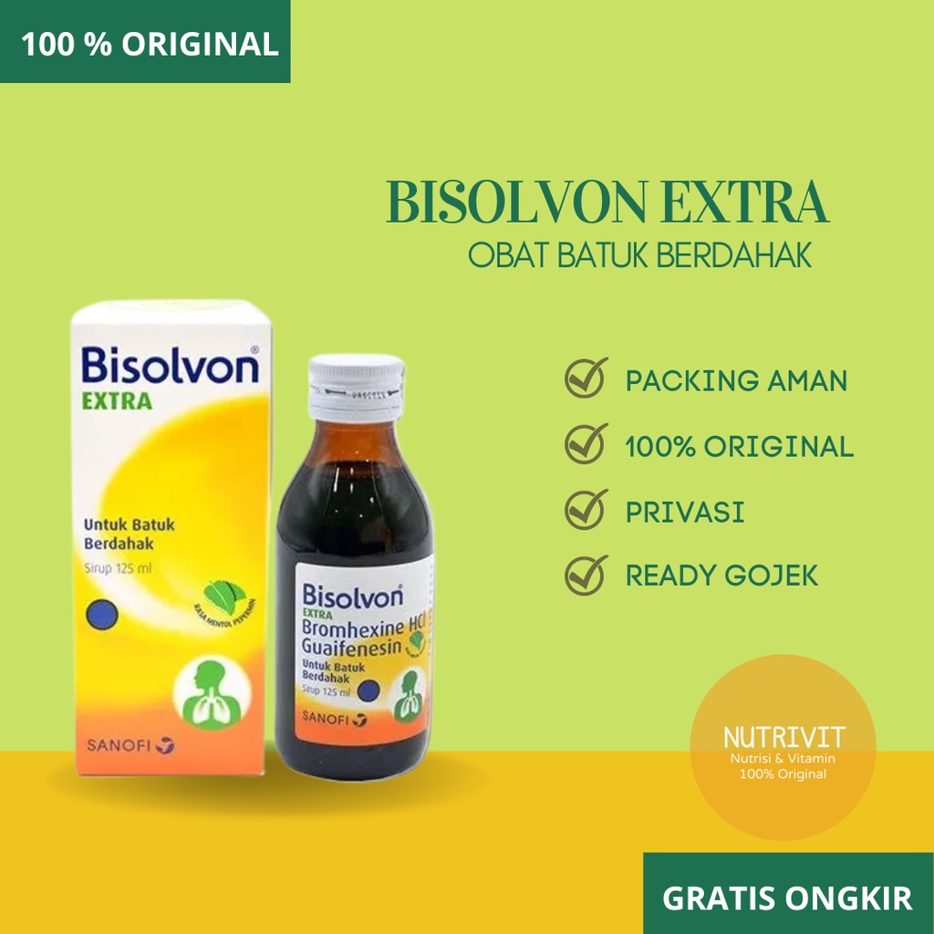 BISOLVON EXTRA SYRUP 60ML