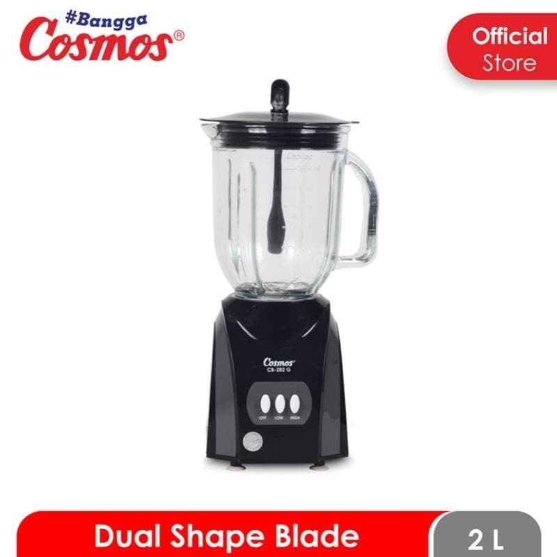 Cosmos Blender - CB-282G - Kaca - Hitam