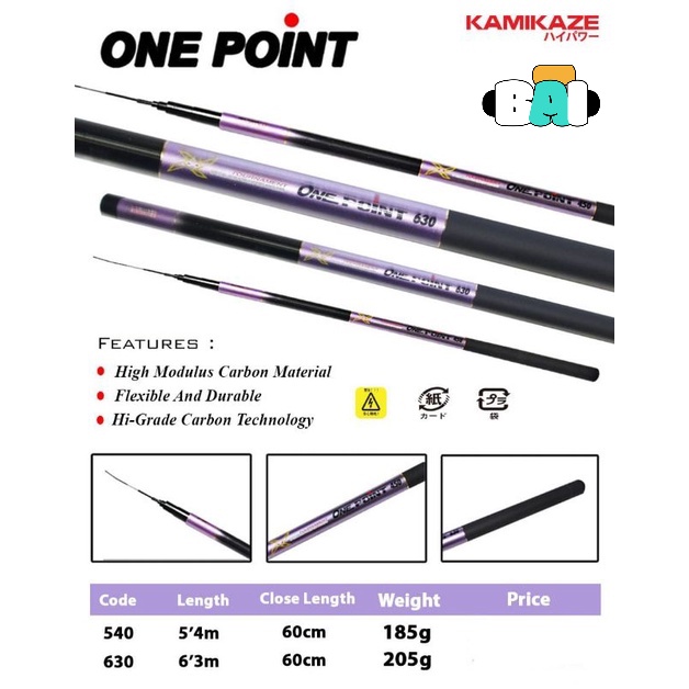 Joran Tegek Kamikaze One Point