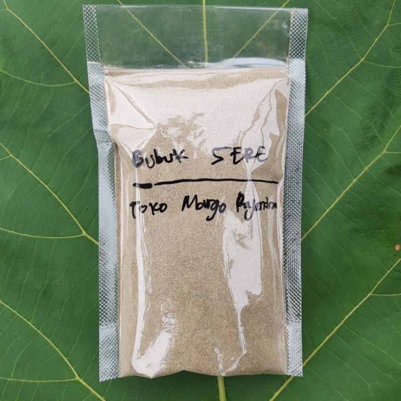 

Serbuk Bubuk Sere 50 Gram Sereh Serai Murni
