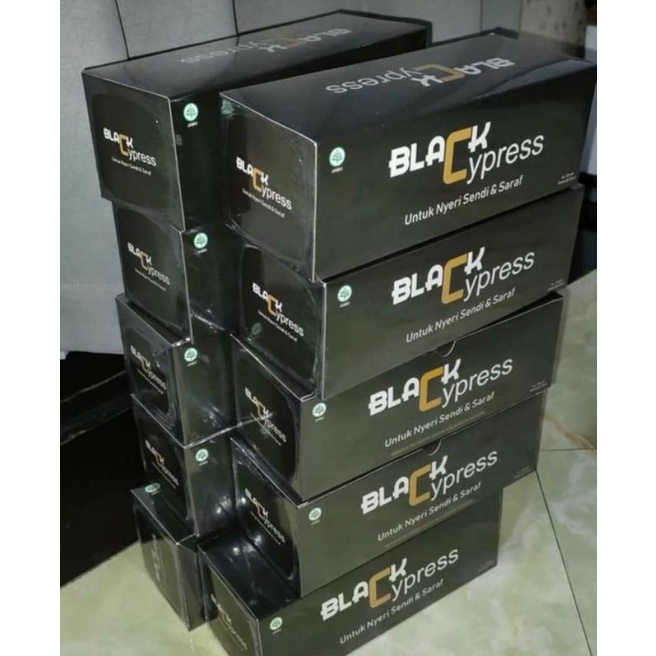Black cypress l Pil Hitam l Pil Sendi dan Tulang