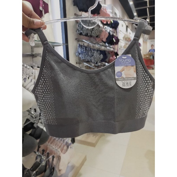 sport bra by young curves