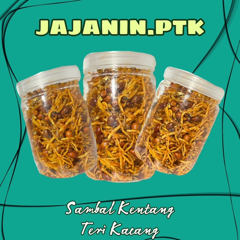 

SAMBAL KERING KENTANG TERI KACANG