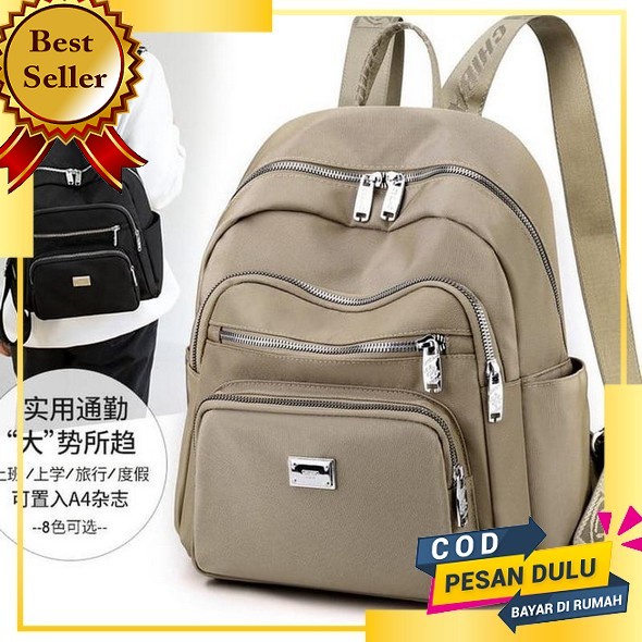Tas Ransel Backpack Gendong Punggung Wanita Cewek Anak Perempuan Remaja Dewasa Premium Distro Korean