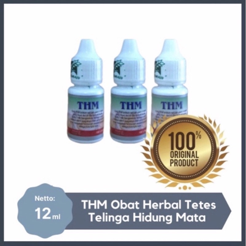 OBAT TETES THM (TELINGA,HIDUNG,MATA)
