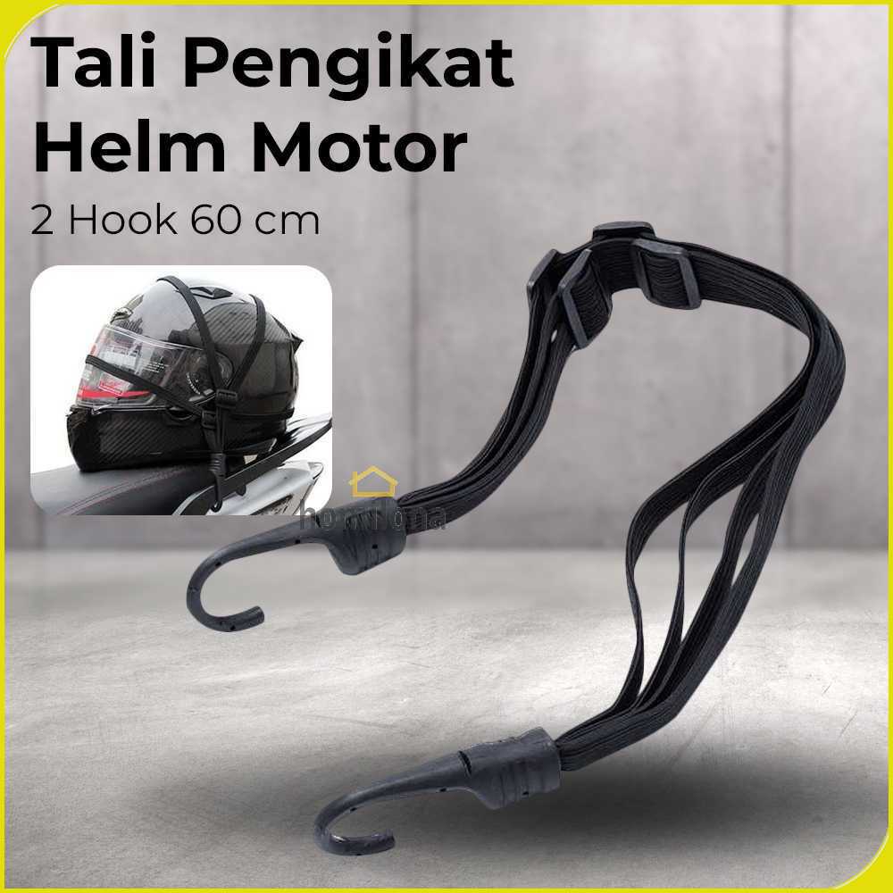 MOTOWOLF Tali Pengikat Helm Motor 2 Hook 60 cm - WP01