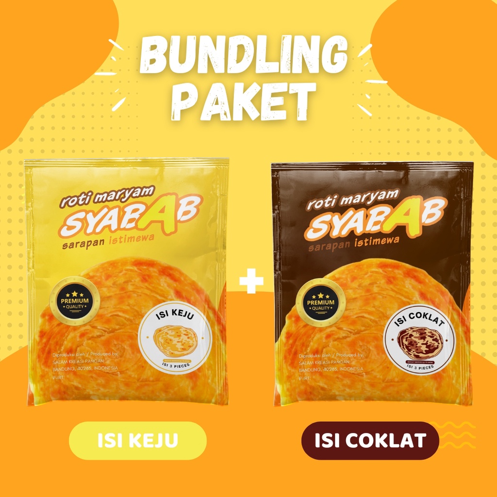 [PREMIUM] Roti Maryam Syabab - Bundling Paket Varian A