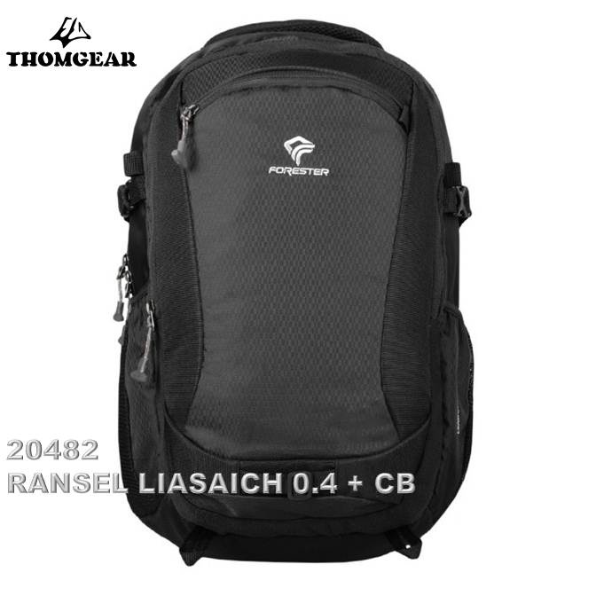 Tas Forester 20482 Tas Ransel Laptop Leasaich 0.4 + Coverbag Ransel Daypack Pria Wanita Thomgear Paiton Probolinggo