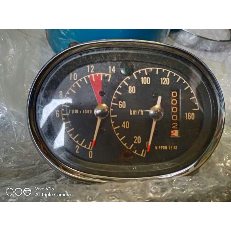 Spidometer speedometer odometer headlamp batok lampu honda cb125 twin cb 125 twin original