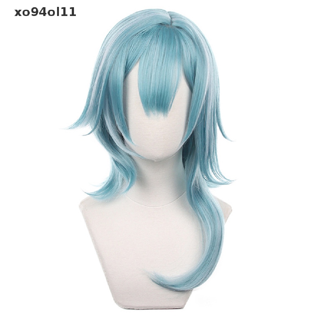 Wig Rambut Sintetis Cosplay XO Game Genshin Impact Venti Keqing Barbara OL