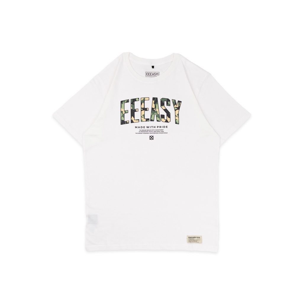 Eeeasy T-shirt Camo White