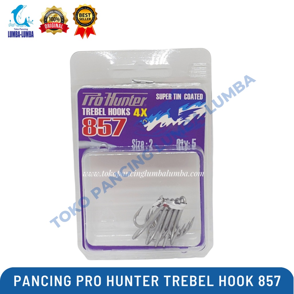 Kail Pancing Pro Hunter Trebel Hook VMC / Trible hook / Mata Pancing