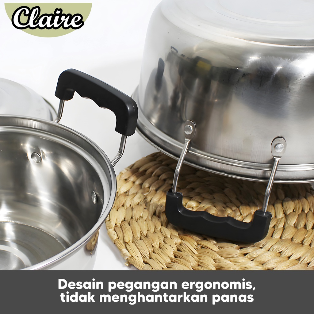 Panci Set 12 Pcs / Set Panci Stainless