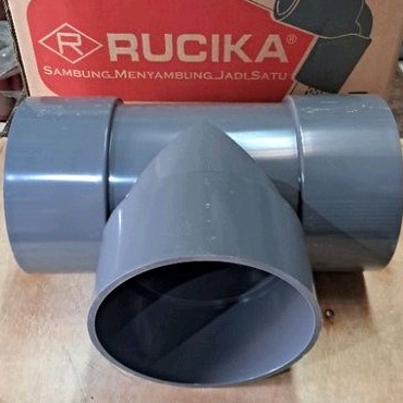 Tee 6" / T / Te Rucika D 6" inch Tee Rucika 6" T 6" Rucika D Sambungan T 6" Rucika