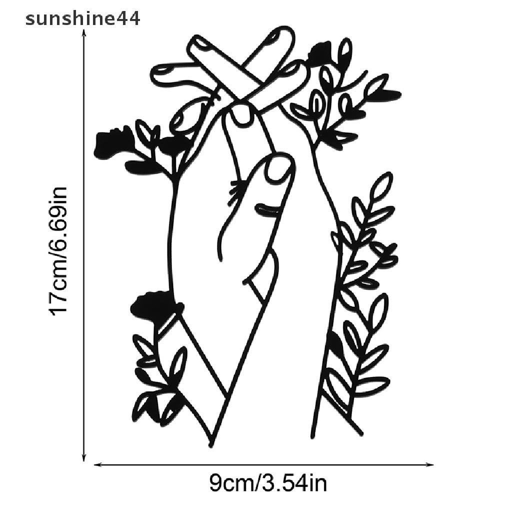 Sunshine 1Pc Sisipan Kue Akrilik Minimalis Art Couple Cake Topper Perlengkapan Pesta.