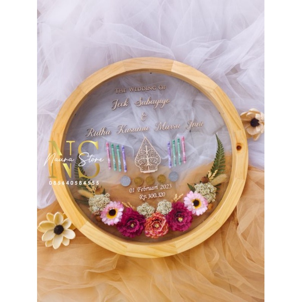 Mahar pernikahan murah/Mahar pernikahan rustic/Mahar pernikahan bulat