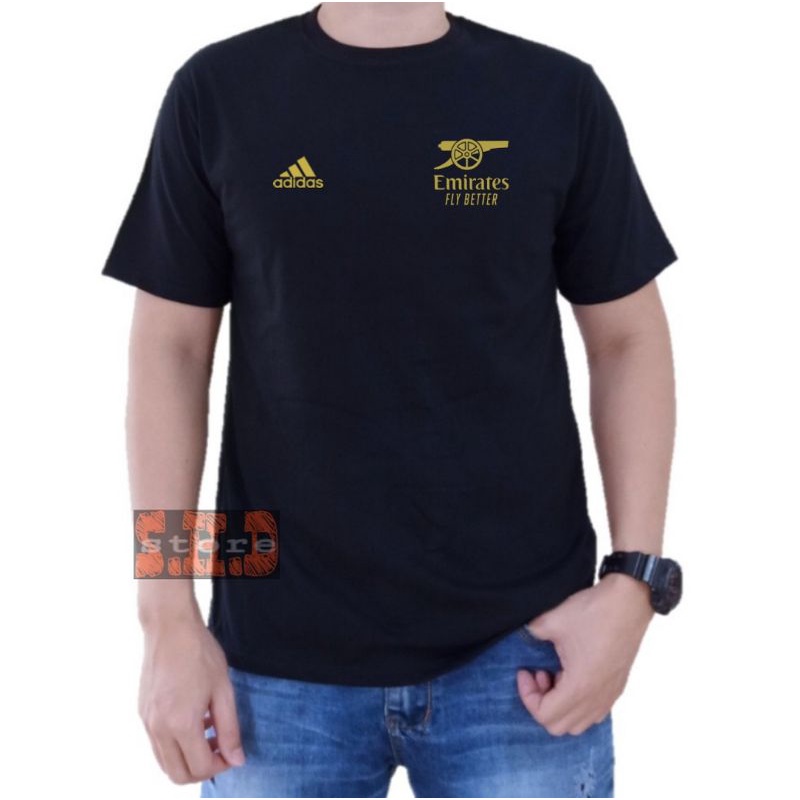 T-SHIRT BOLA KAOS BOLA CASUAL PRIA WANITA LOGO MERIAM AFC