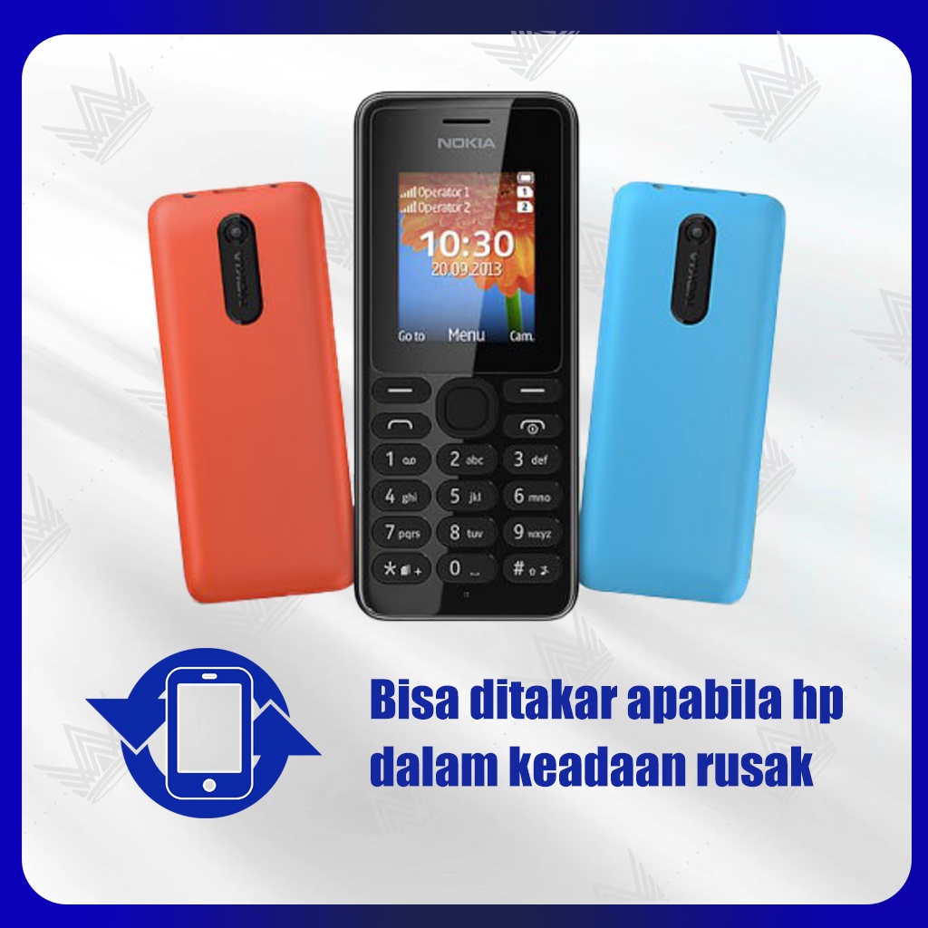 Hp 108 murah  jadul  camera dual sim