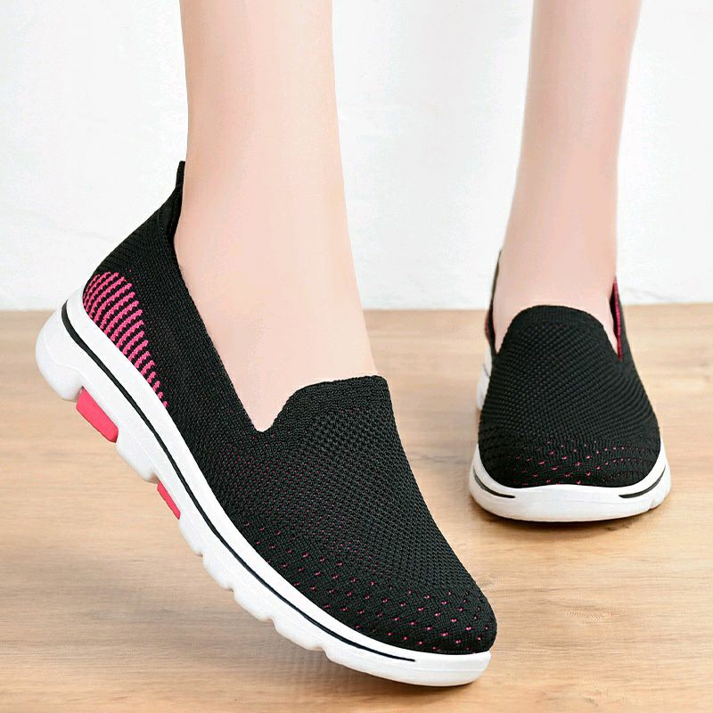 sepatu sneakers wanita import sepatu casual light weight sol ringan empuk packing pake kotak