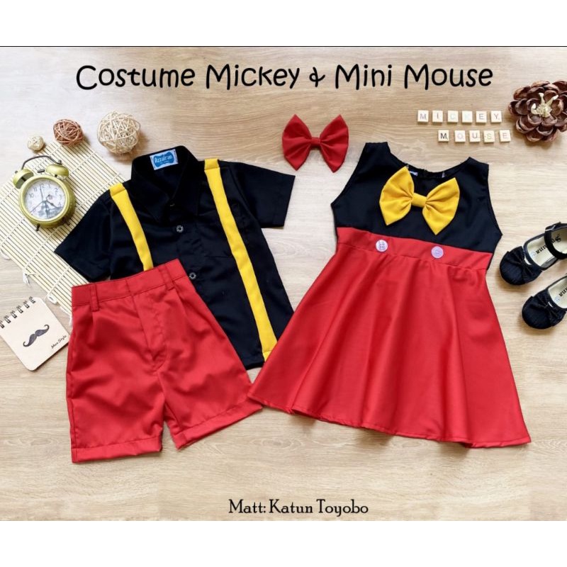 KOSTUM MICKEY MOUSE NEWBORN/BAYI/ANAK/DRES MICKEY MOUSE ANAK/KOSTUM BAYI/KOSTUM DISNEY ANAK-ANAK/KOS