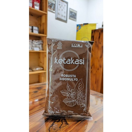 

Ketakasi, Bubuk kopi robusta kemasan 500gram dan 250gram