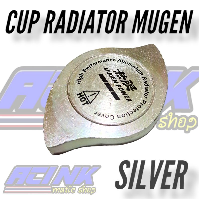 0TUTUP CAP RADIATOR MUGEN FULL CNC NMAX AEROX PCX VARIO CBR