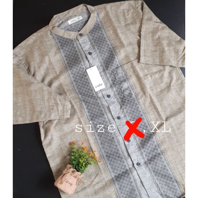 Koko Dewasa COLE/atasan /kemeja pria