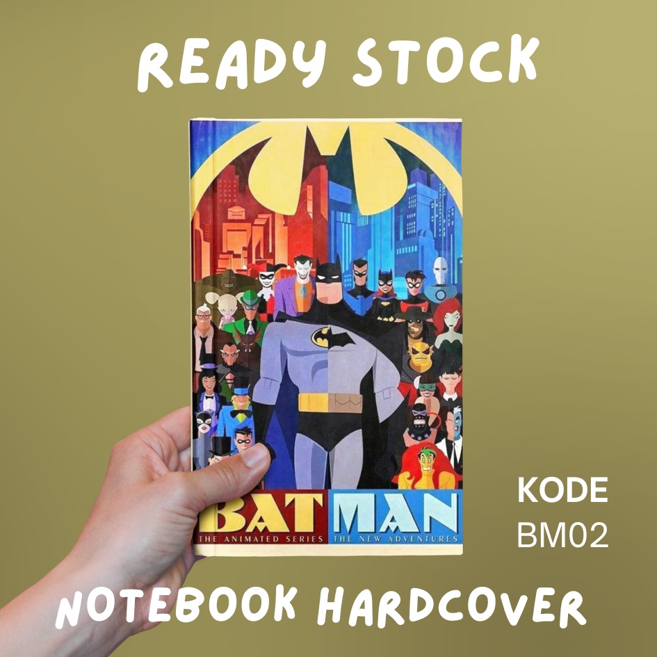 

BUKU NOTEBOOK BATMAN/ BUKU SEKOLAH/ BUKU CATATAN/ BUKU THE BATMAN KODE BM02