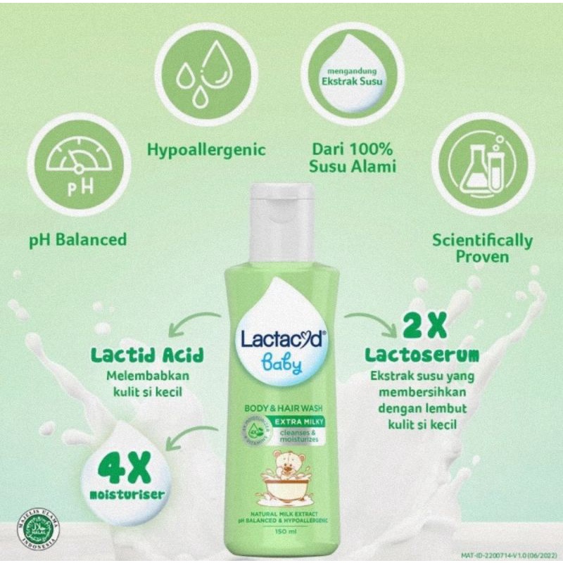 Lactacyd Baby Extra Milky 60 ml - Sabun Bayi Untuk Menjaga Kelembaban Kulit