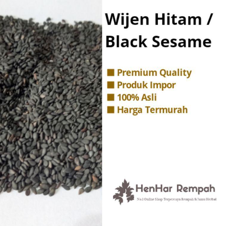 

Produk ★★★ [250 gr & 500 gr] Biji Wijen Hitam / Black sesame seed ➳