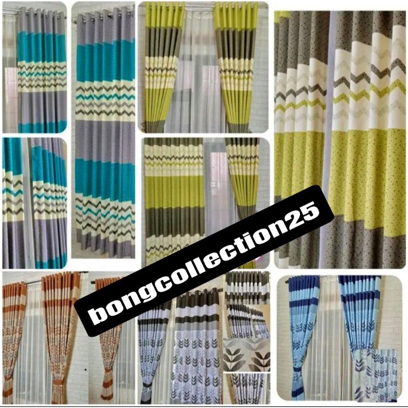 READY STOCK!!!! GORDEN PINTU JENDELA KATUN 12 SMOKERING / GORDEN POLOS/ GORDEN MURAH / GORDEN PINTU/ GORDEN SULTAN