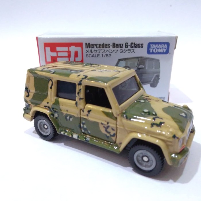 TOMICA MERCEDES BENZ G CLASS ARMY CUSTOM TERBARU