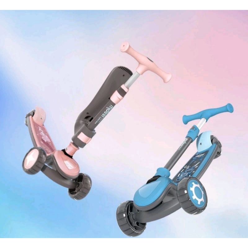 Mideer Scooter 3in1 seat Mideer scooter anak roda 3 |mainan Skuter Anak roda 3in1 Mideer MD6001