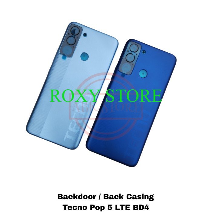 TUTUP BELAKANG BACKDOOR BACKCOVER BACK CASING TECNO POP 5 LTE BD4