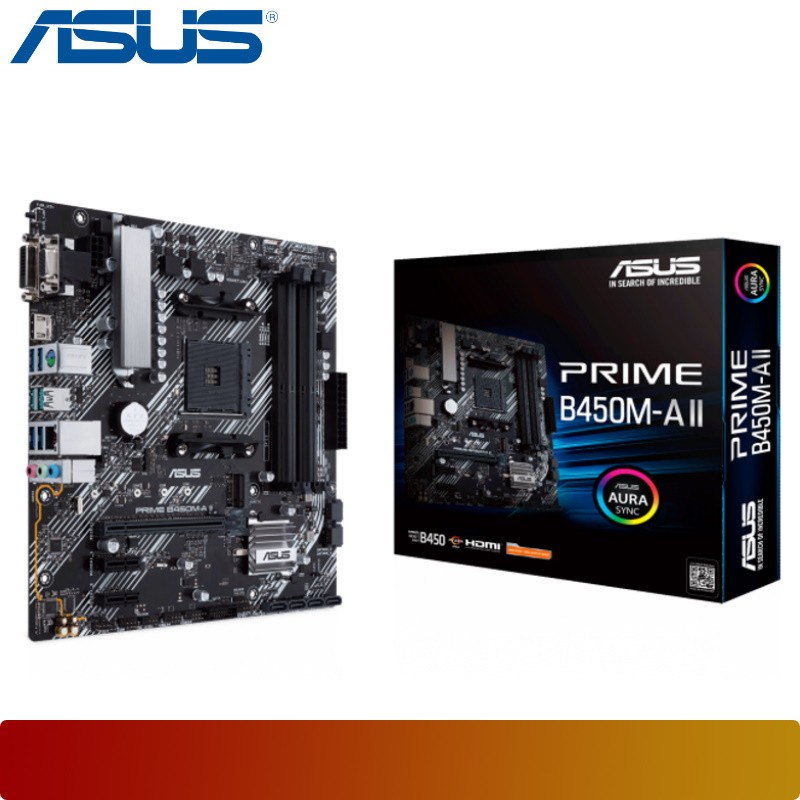 ASUS PRIME B450M-A II | Motherboard AMD B450 AM4 Micro ATX