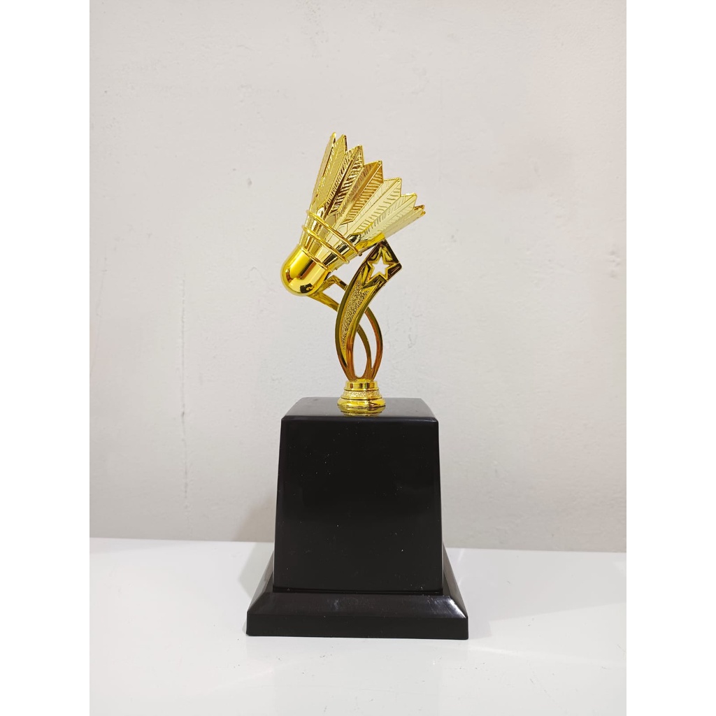 PIALA BADMINTON TROPHY BULUTANGKIS SATUAN COCK IMPORT SAMA TATAKAN