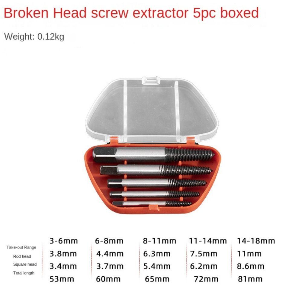 Lanfy Sekrup Rusak Extractor Woodworking Alat Bantu Baut Demolition Obeng Extension Bit Holder Pembuka Baut Ekstensi Bor Adapter Drill Bit Extractor