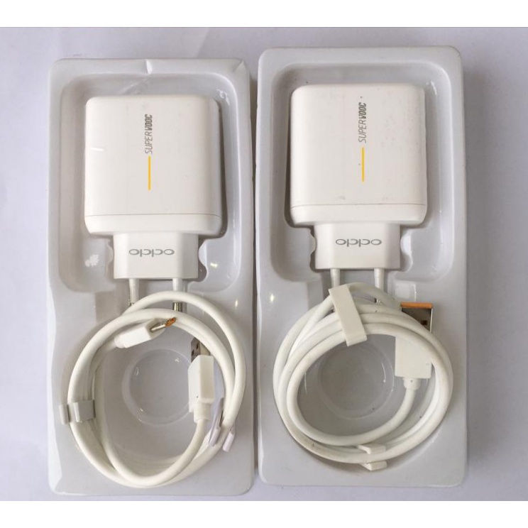 Charger VOOC OPPO Micro USB Real 2.1A Charger handphone  Type C type-C typeC