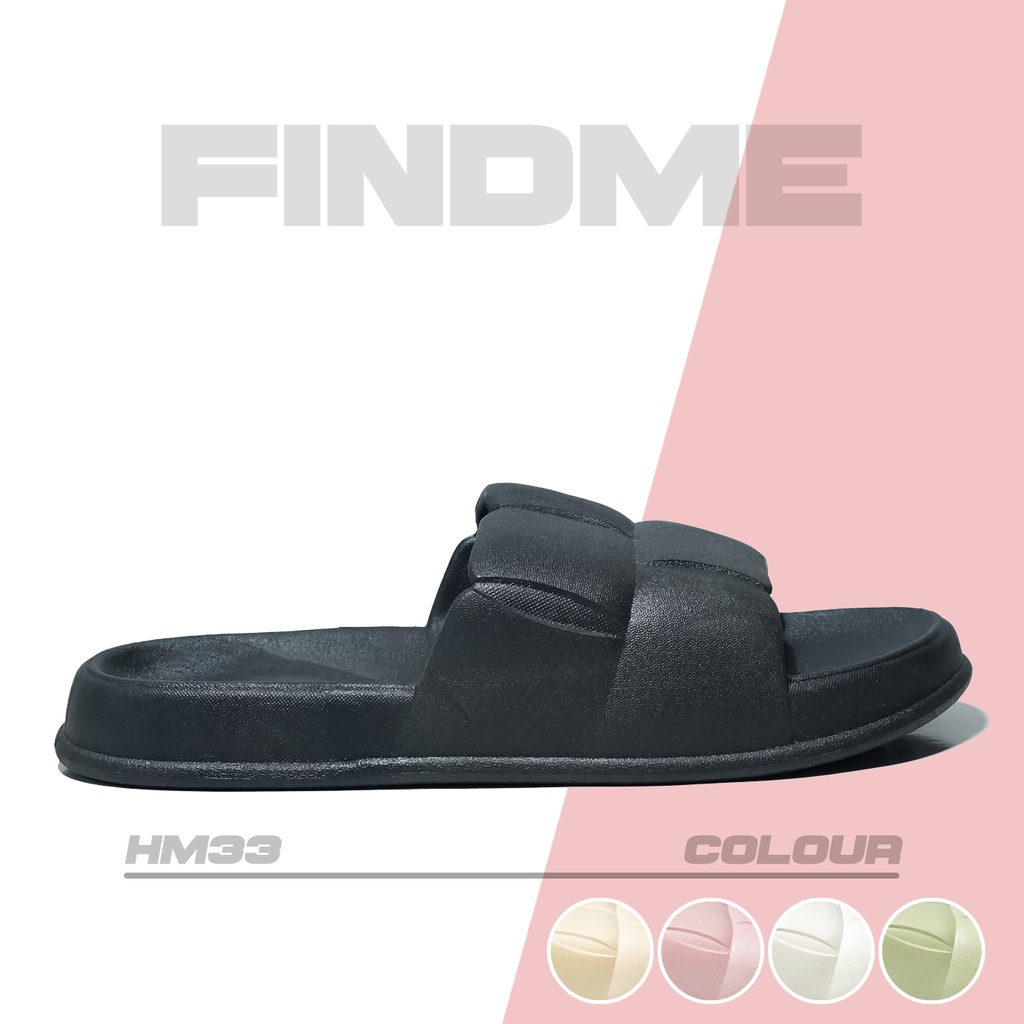 SANDAL SELOP WANITA PRAKTIS MUDAH DICUCI HANGOUT BARENG BAGUS BAHAN RUBBER IMPORT HM33