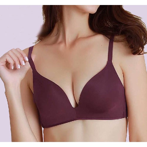 Bra Tanpa Kawat Bra Wanita Bra Murah Sexy Push Up Yoga BH (Warna Random) B05-1