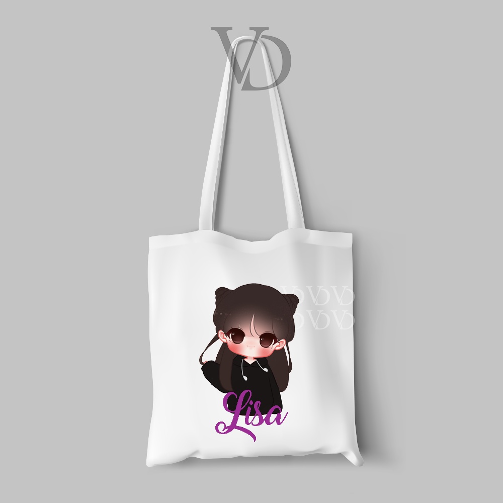 tote bag kanvas blackpink bornpink / tas blink