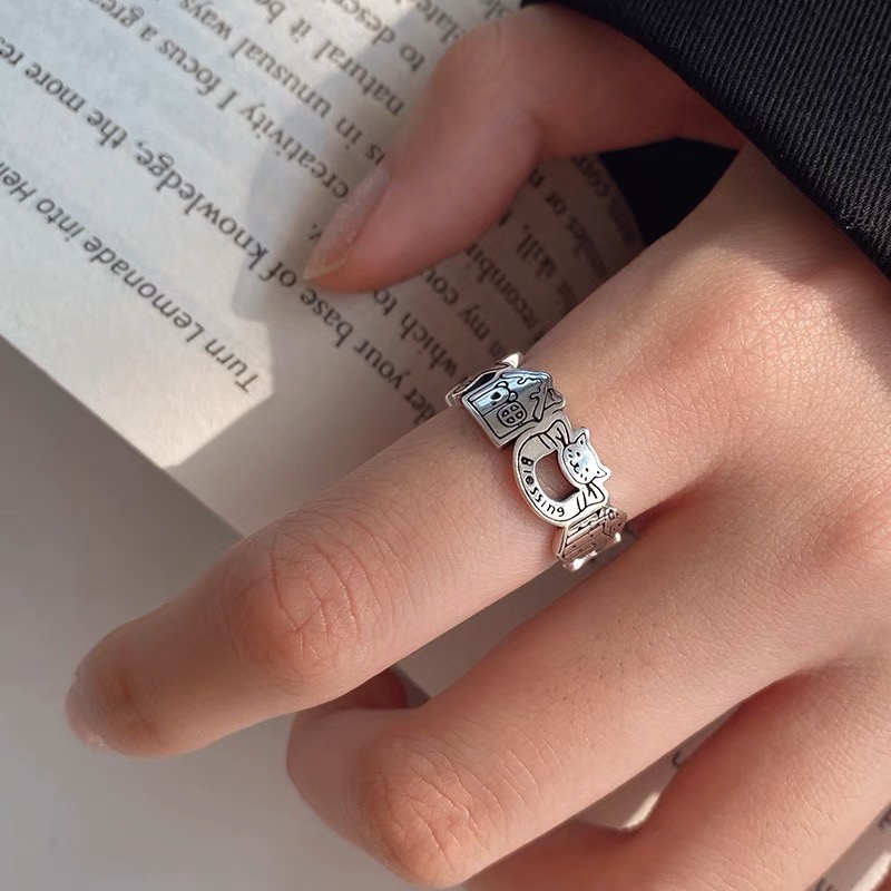 Cincin Lucu Karakter Kartun Korea Lucu Ring Adjustable