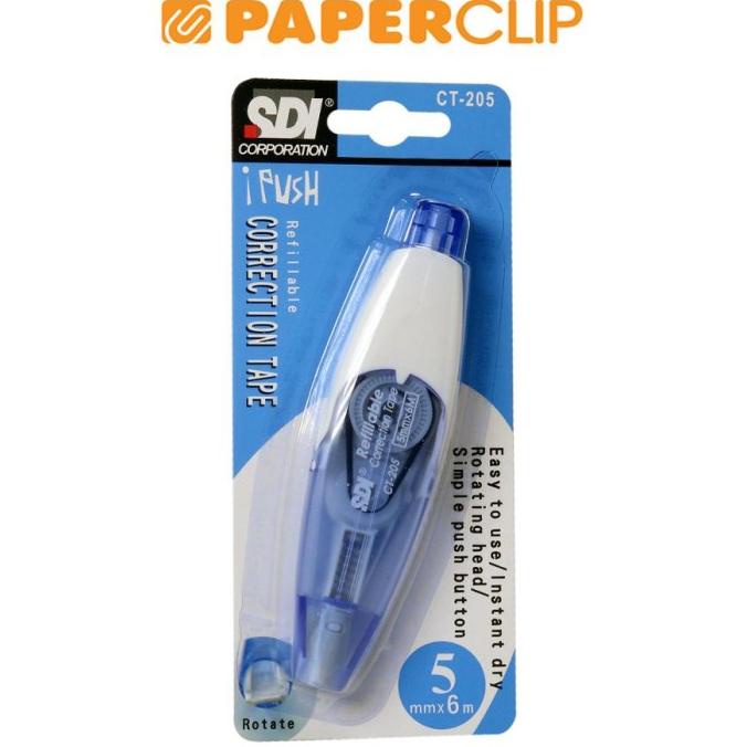 

CORRECTION TAPE SDI CT-205 BLUE