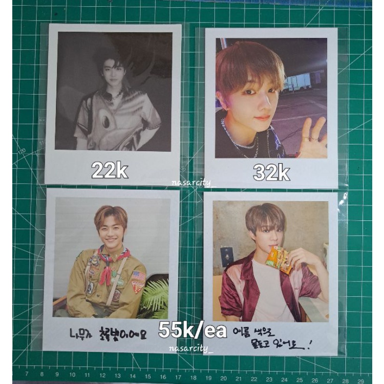 PC POLAROID OFFICIAL JENO JAEMIN JISUNG SUMMER PACKAGE EVENT BEATBOX SYNNARA HELLO FUTURE