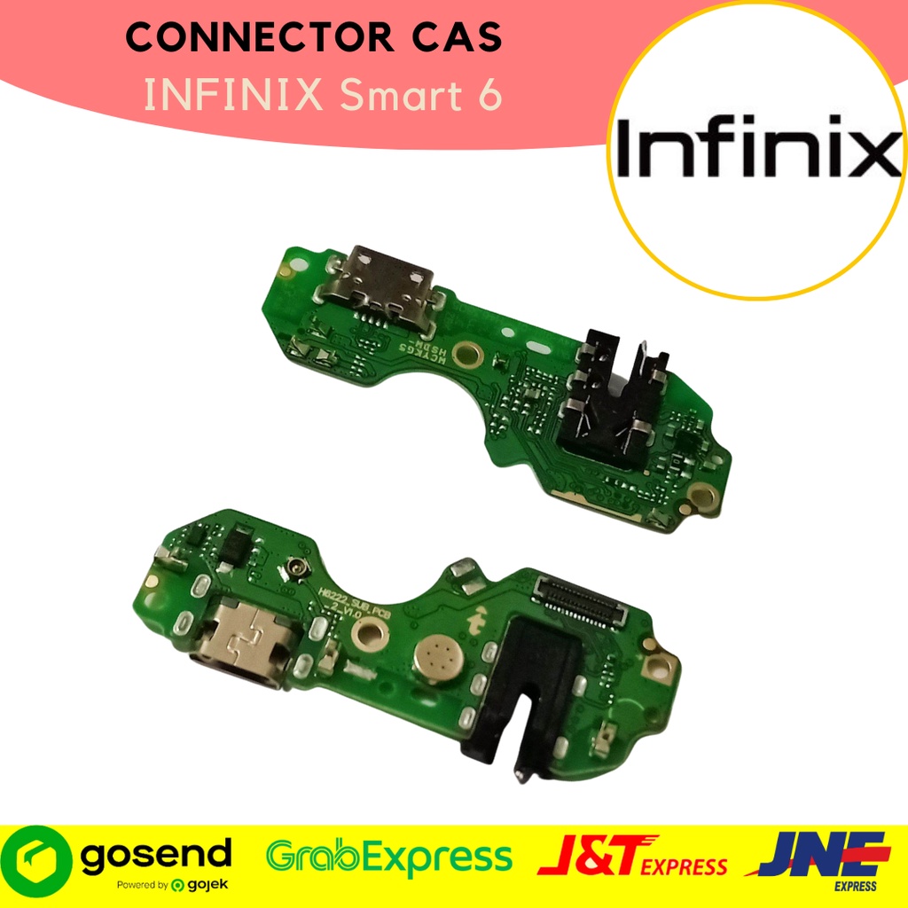 Konektor colokan cas Infinix Smart 6 bergaransi