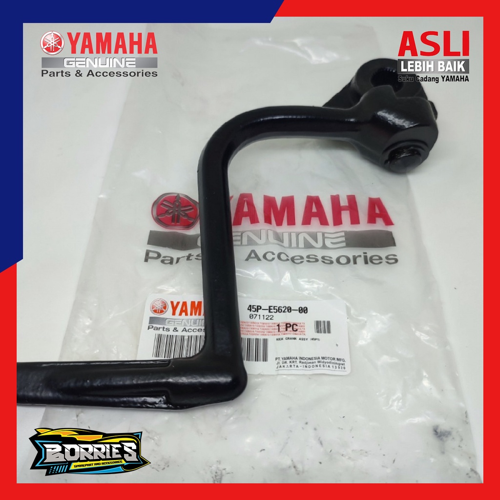 PEDAL ENGKOL SELAHAN KICK STATER BYSON 45P-E5620-00 ASLI ORI YAMAHA