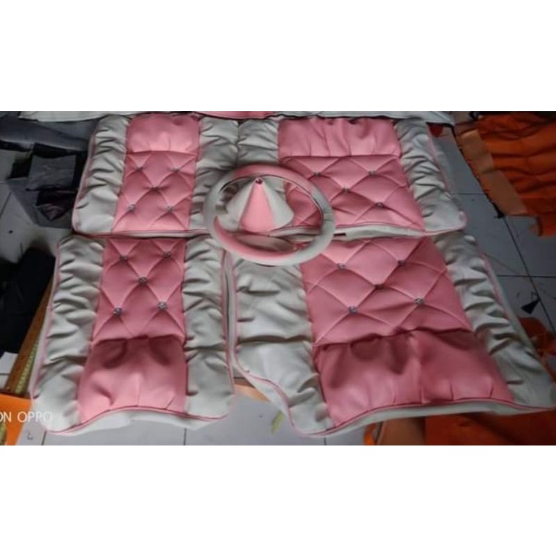 cover jok sarung jok carry futura Ts120 model sofa kancing sarung jok sofa variasi kancing kristal