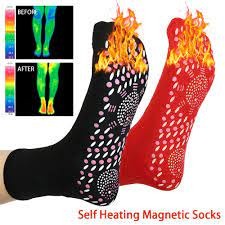 Tourmaline Kaos Kaki Terapi Therapy Magnetic Socks Tourmaline