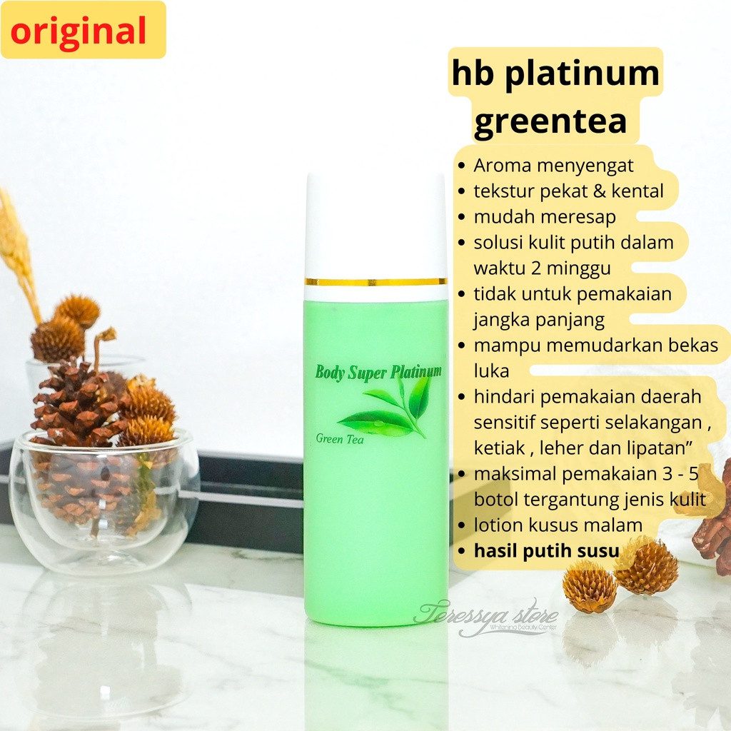 HB SUPER PLATINUM DOSIS DIATAS KLOBE/ LOTION PEMUTIH DOSIS TINGGI EXPRESS