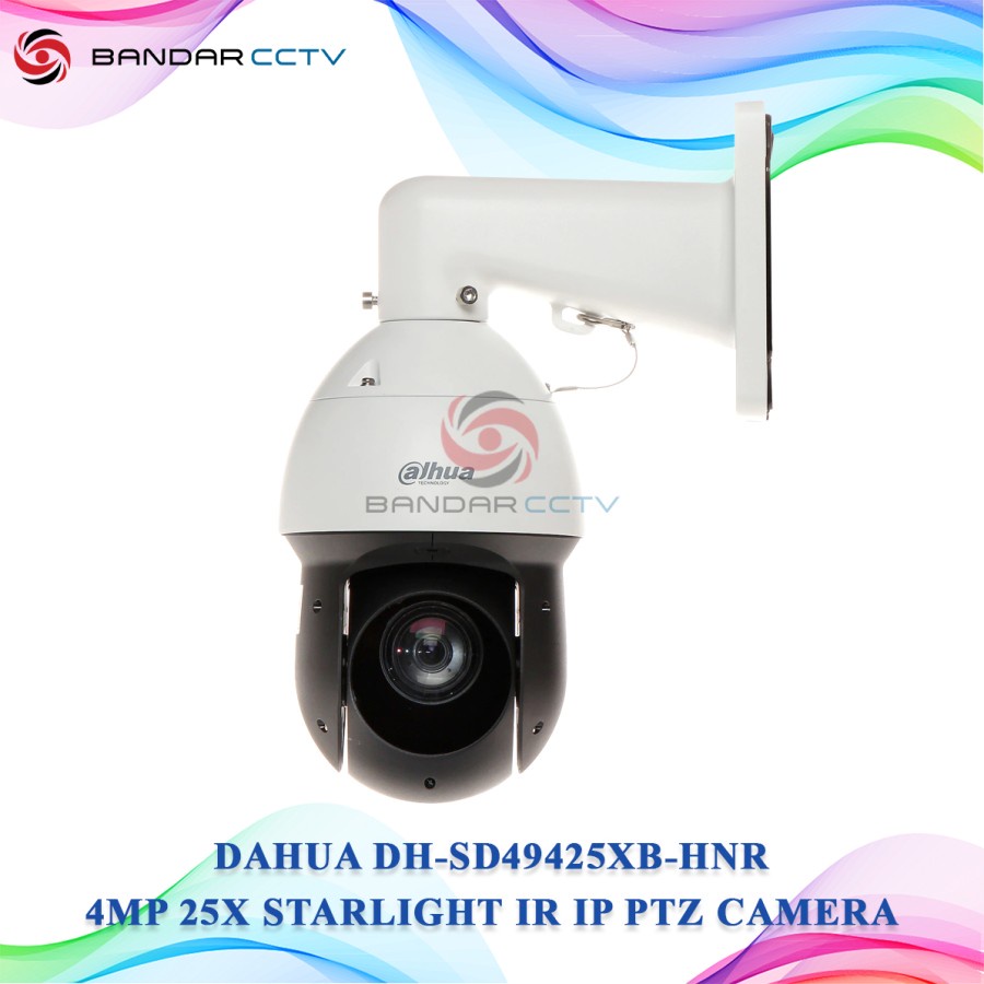 Dahua DH SD49425XB HNR 4MP 25x Starlight IR WizSense IP PTZ Camera